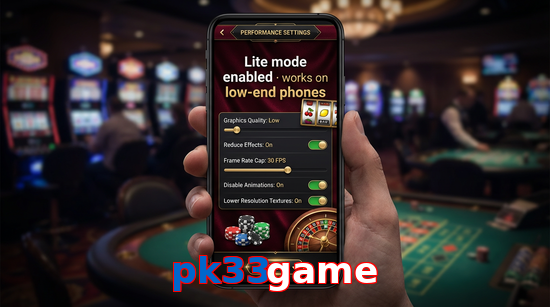 Payment and PKR controls in Pk33game